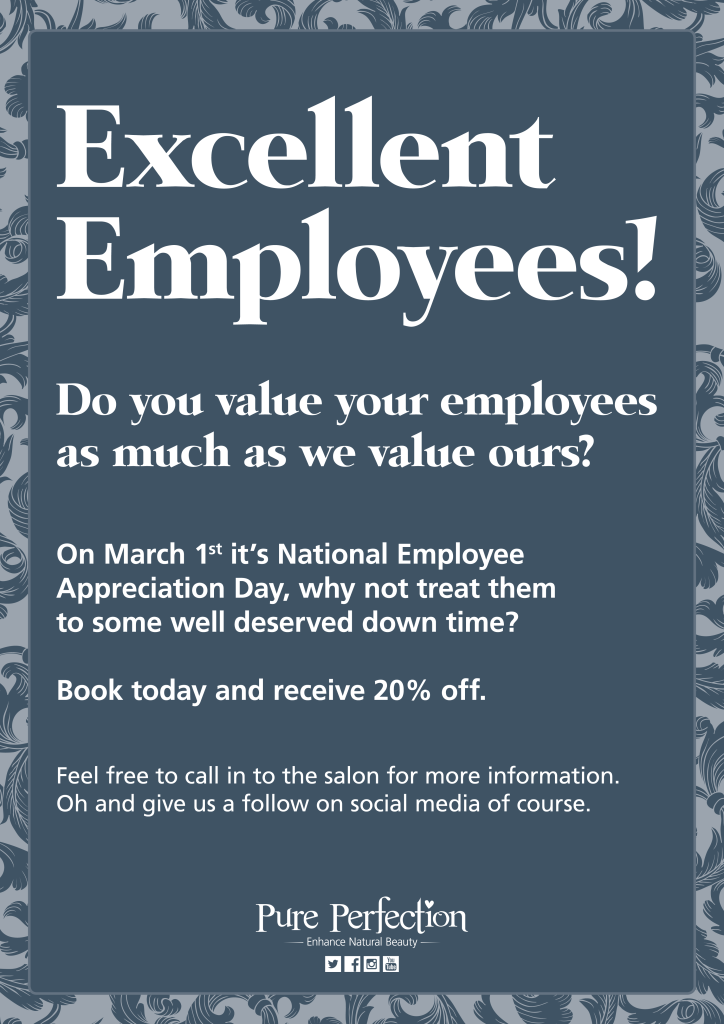 PURE PERFECTION - EXCELLENT EMPLOYEES