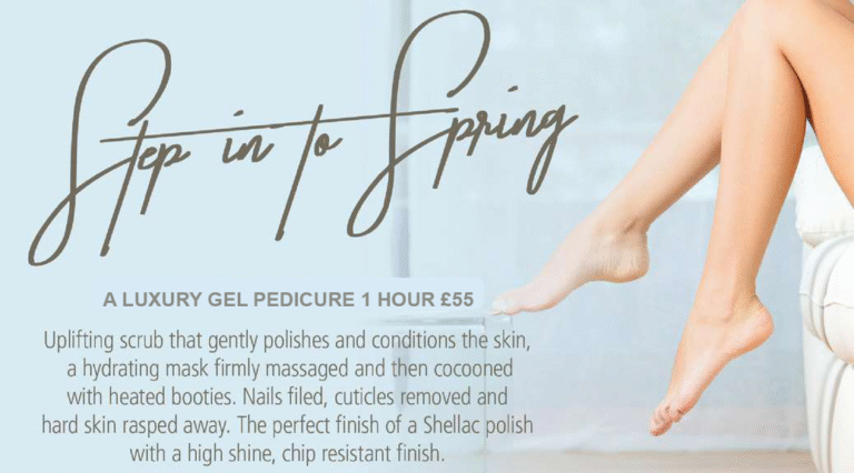 Luxury 1hr Pedicure Rawtenstall Pure Perfection
