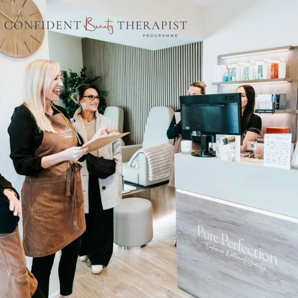 Confident Beauty Therapist Carla Chatburn