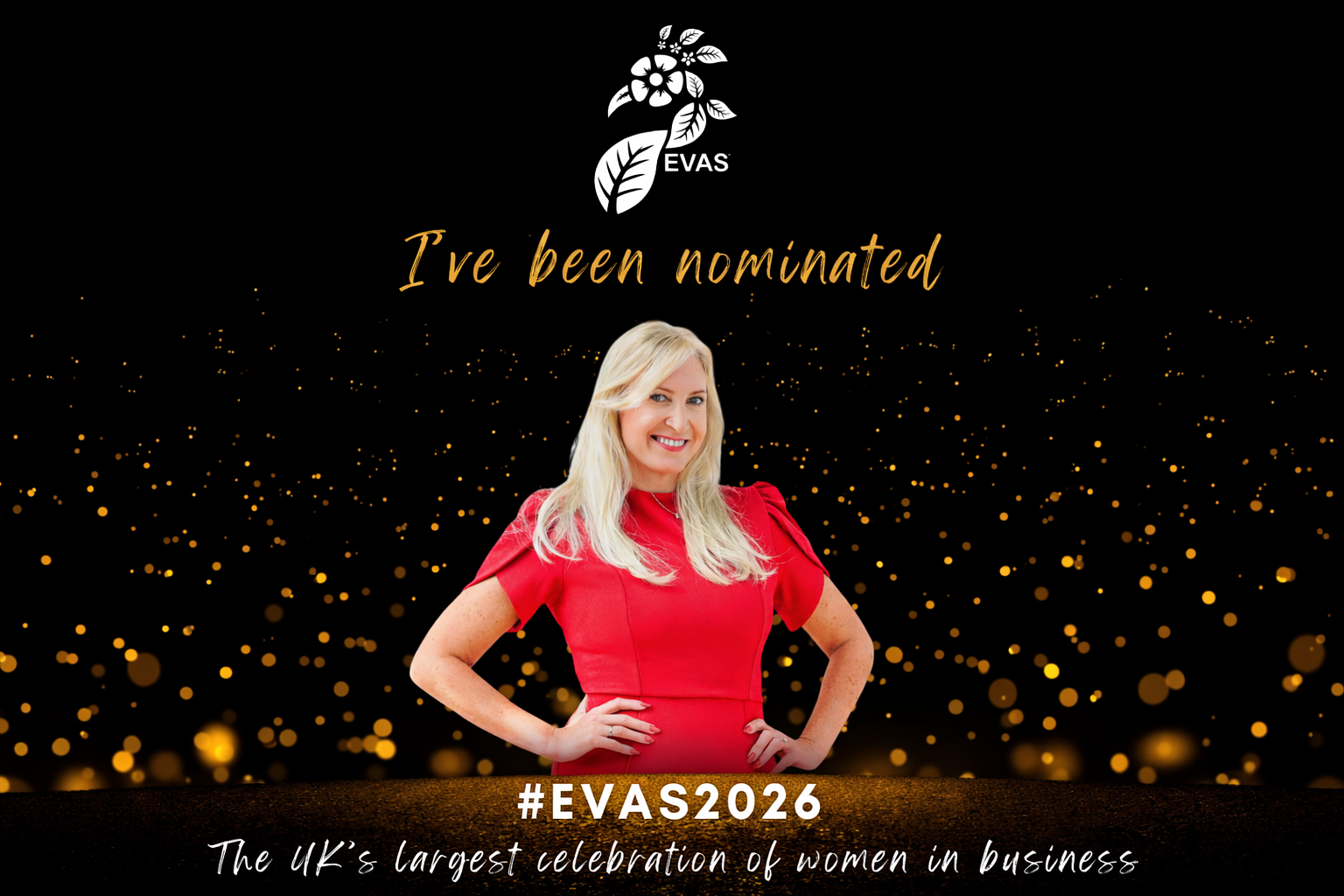 I've been nominated for EVAS 2026