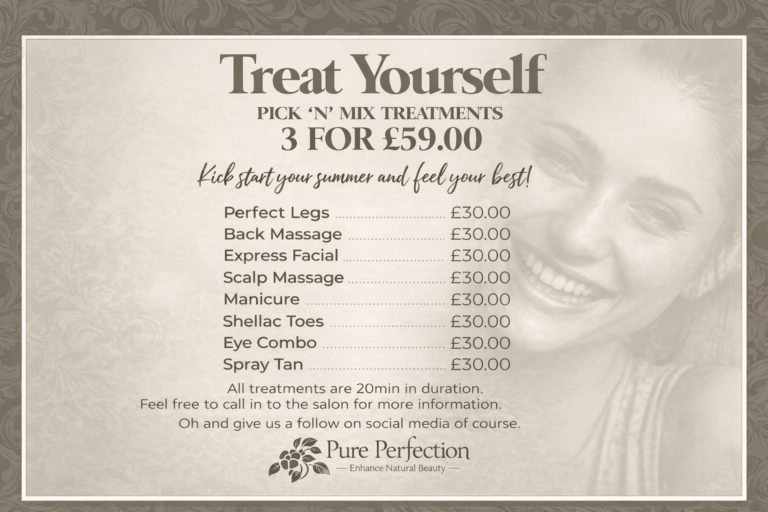 April Pick & Mix at Pure Perfection Salons