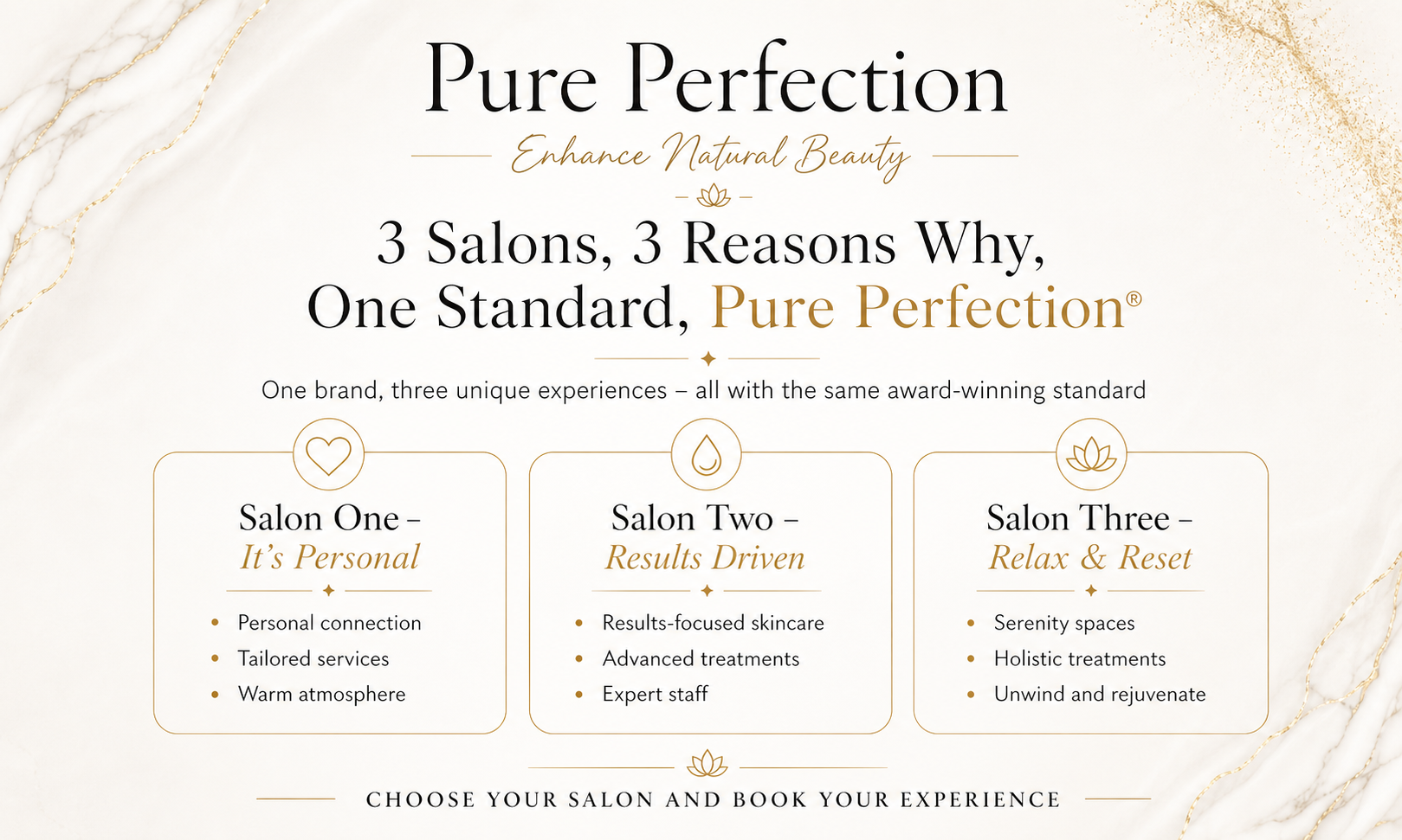 3 Salons